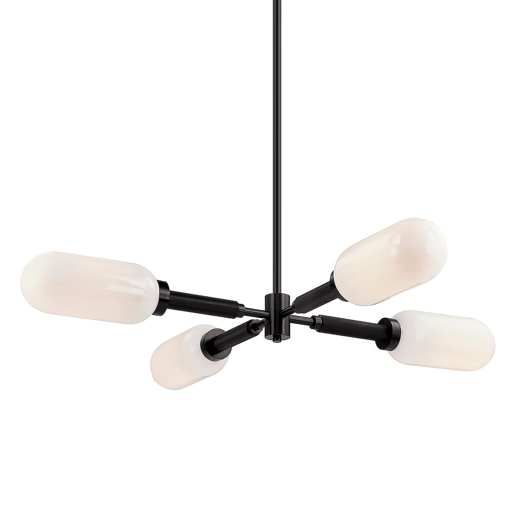 Annex Chandelier, Solid Aluminum. Picture 1