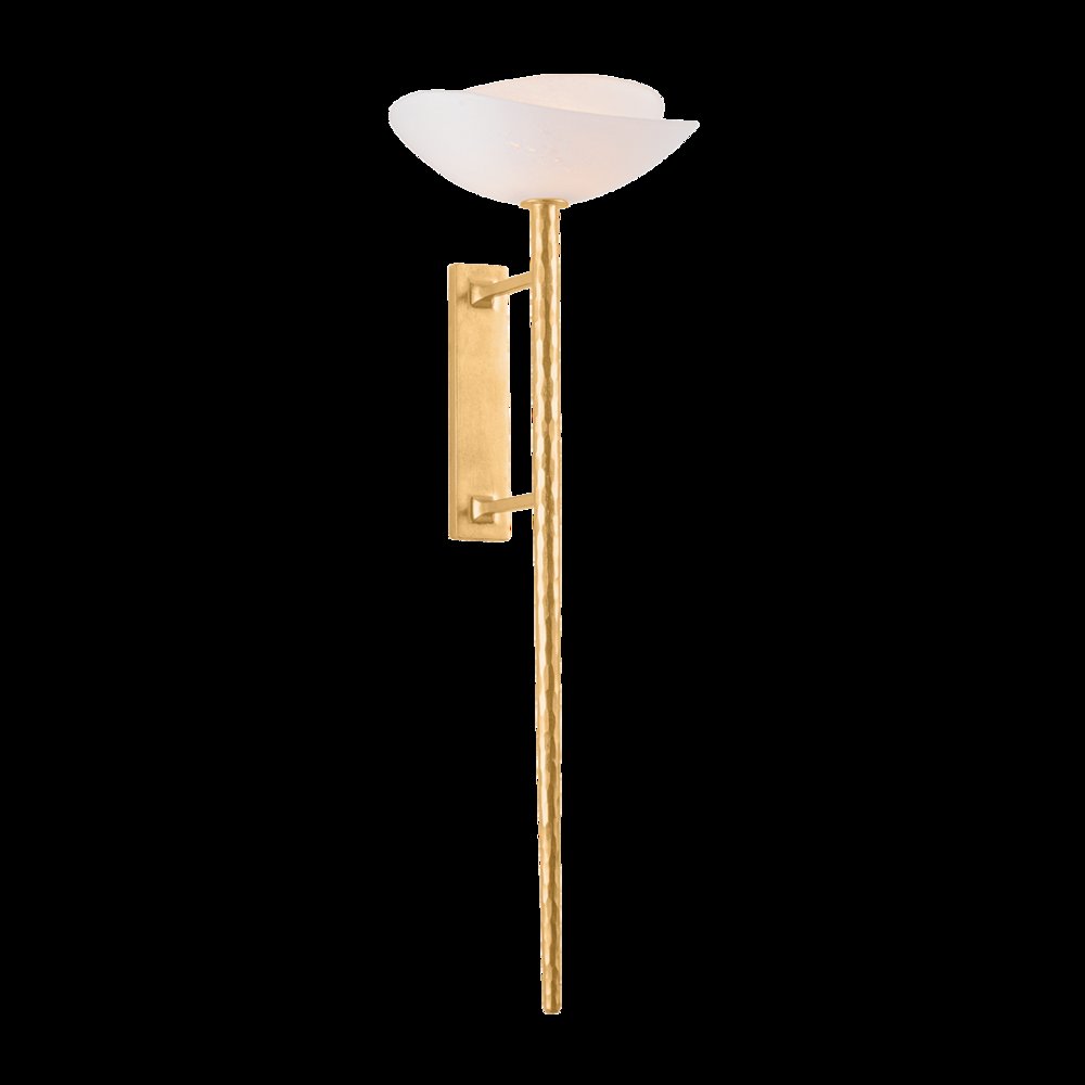 Coppa Wall Sconce, Vintage Gold Leaf. Picture 1