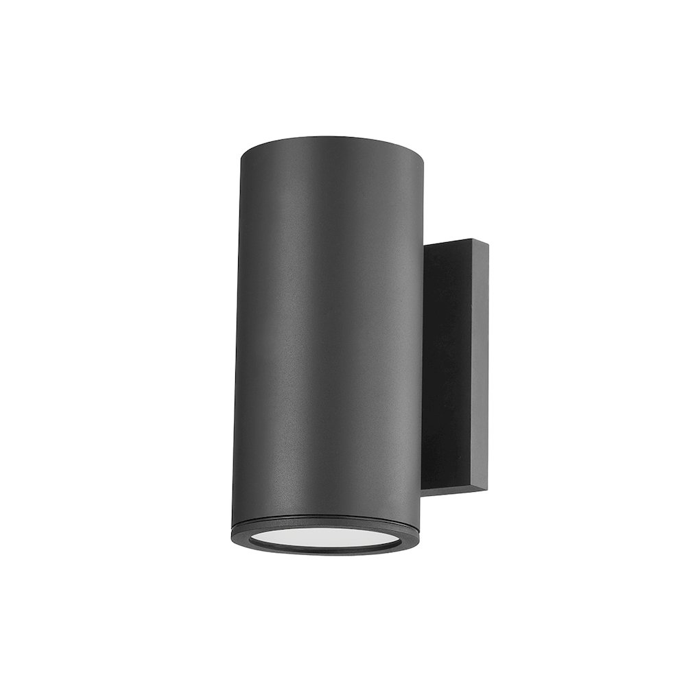 Perry Exterior Wall Sconce, Texture Black. Picture 1