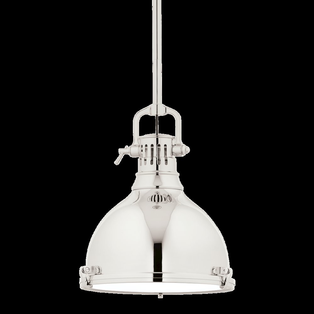 Pelham Pendant, Polished Nickel. Picture 1
