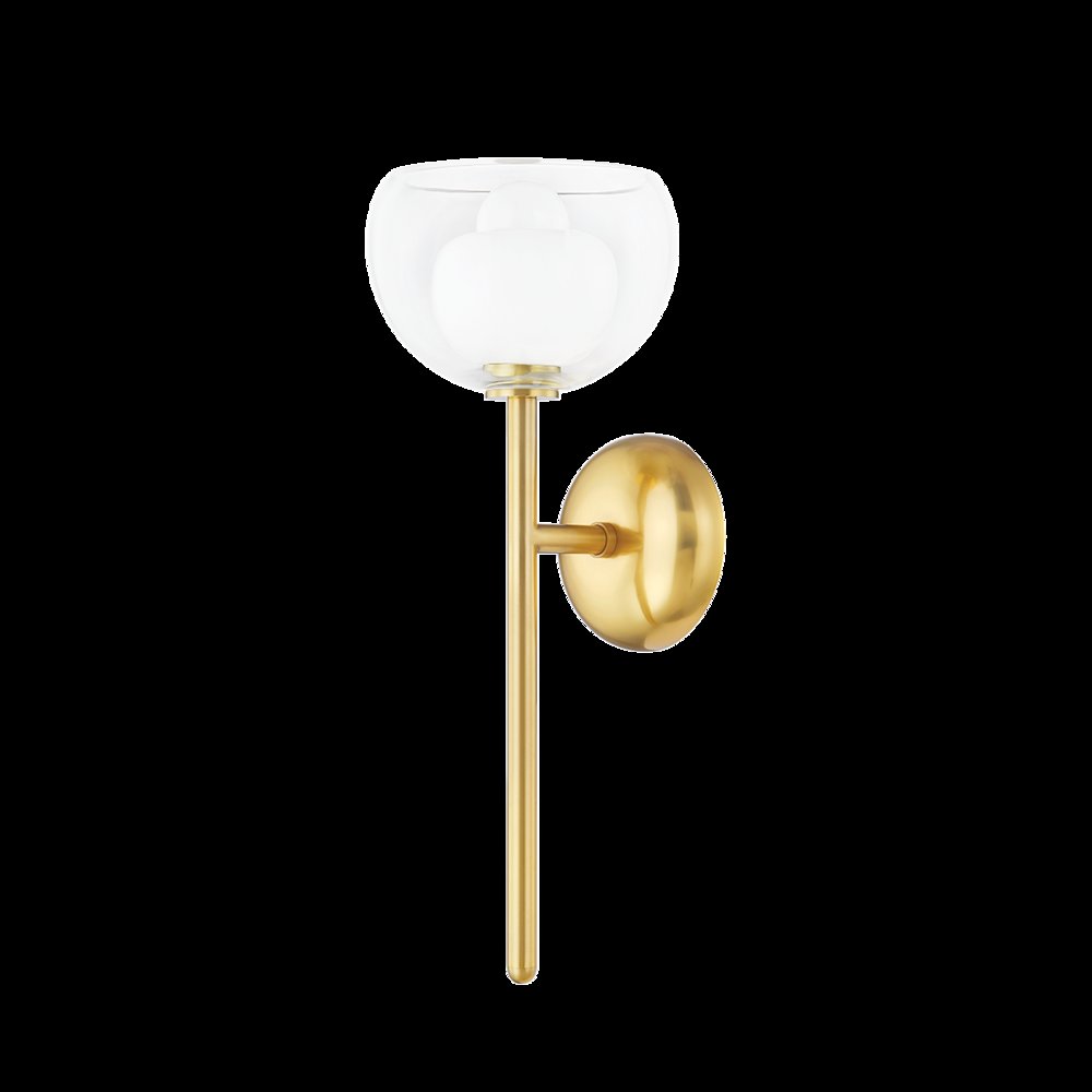 Cortney Wall Sconce, Aged Brass. Picture 1