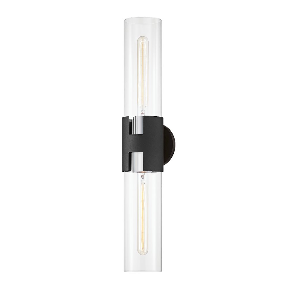 Amado Wall Sconce, Polished Nickel. Picture 1