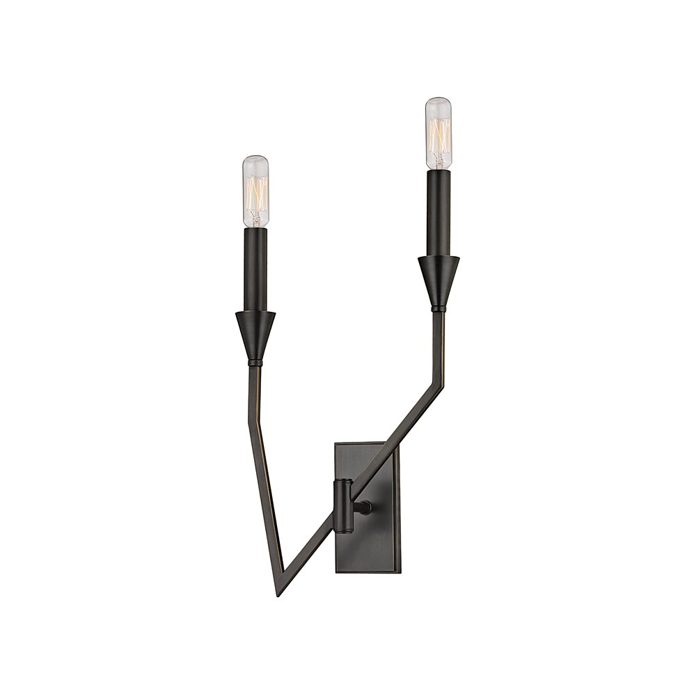 Archie Wall Sconce, Old Bronze. Picture 1