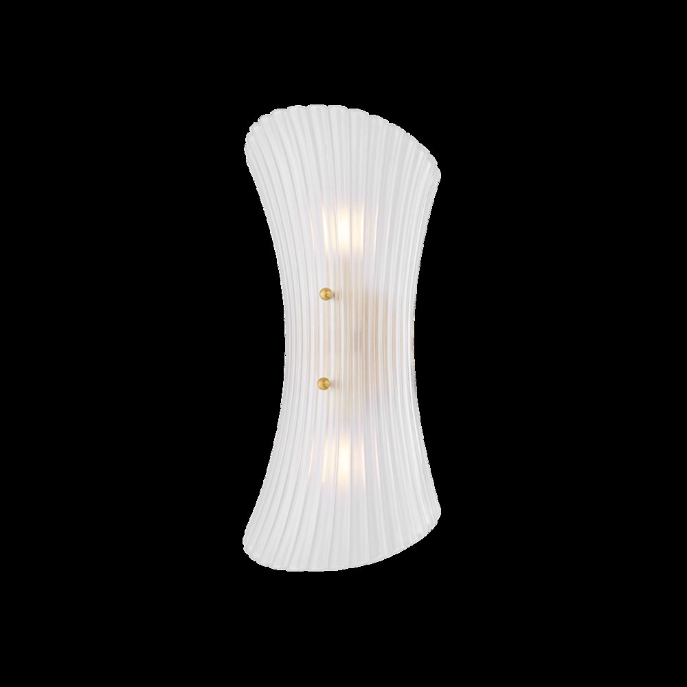 Esmae Wall Sconce, Aged Brass. Picture 1