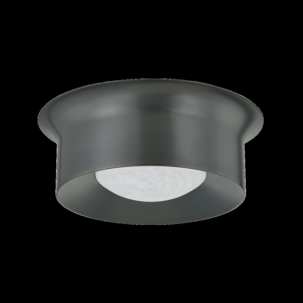 Noxon Flush Mount, Distressed Bronze. Picture 1