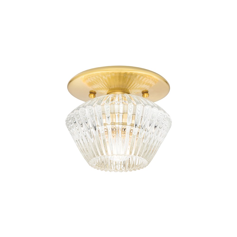 Barclay Wall Sconce, Aged Brass. Picture 1