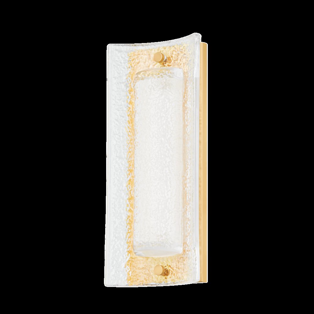 Philmont Wall Sconce, Aged Brass. Picture 1