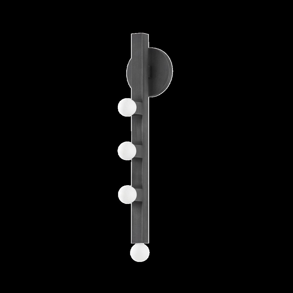 Sutter Wall Sconce, Graphite. Picture 1