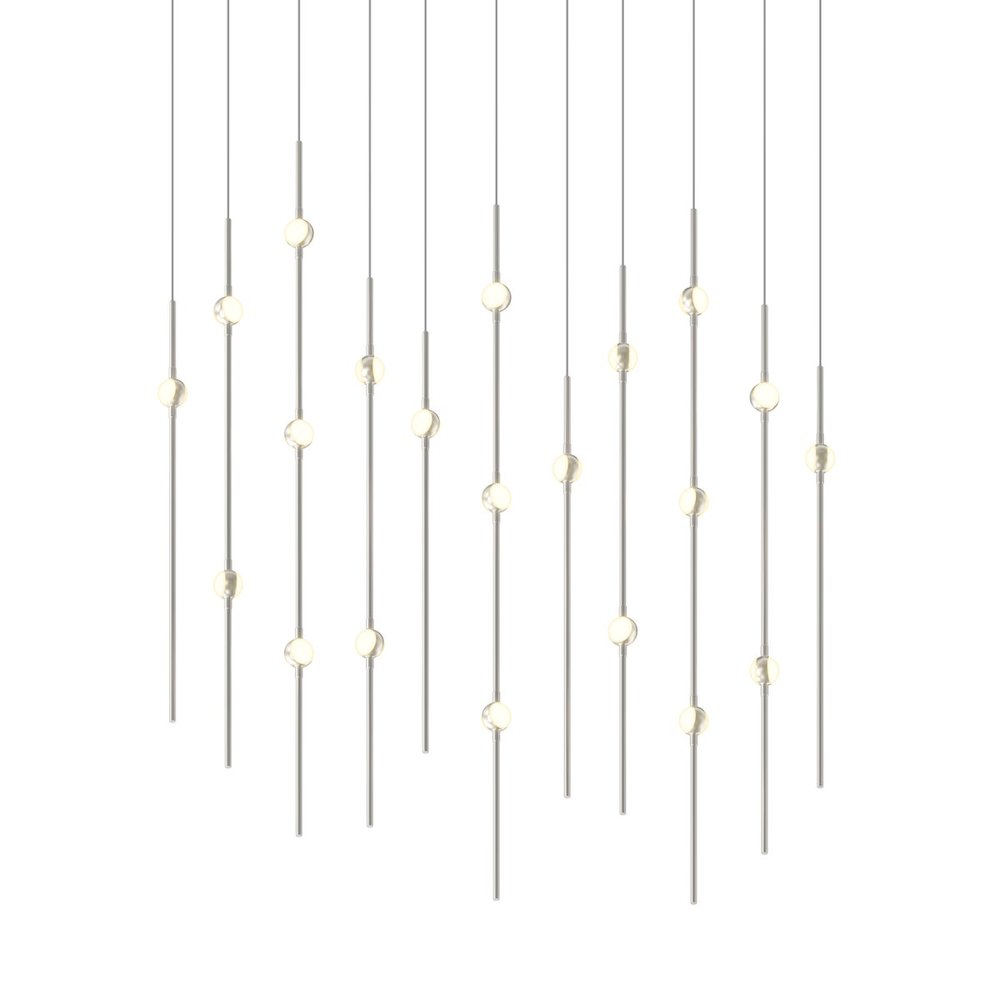 Constellation Pendant, Satin Nickel. Picture 1