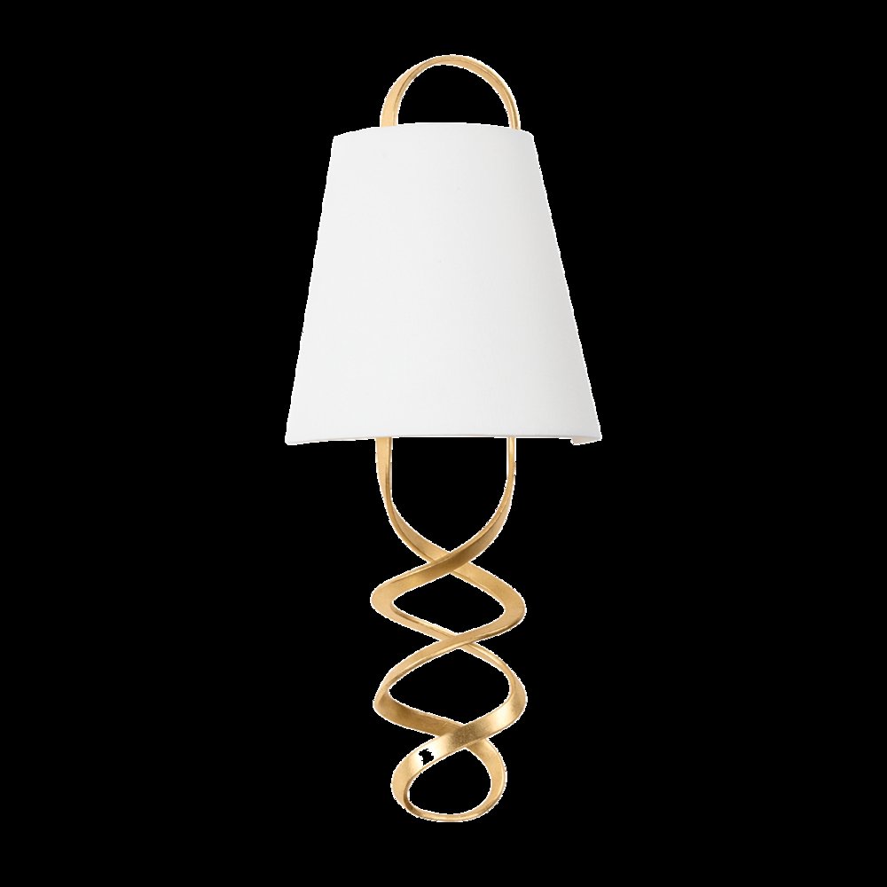 Dota Wall Sconce, Vintage Gold Leaf. Picture 1