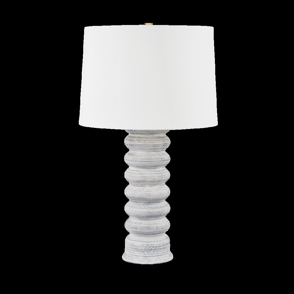 Harwinton Table Lamp, Aged Brass. Picture 1