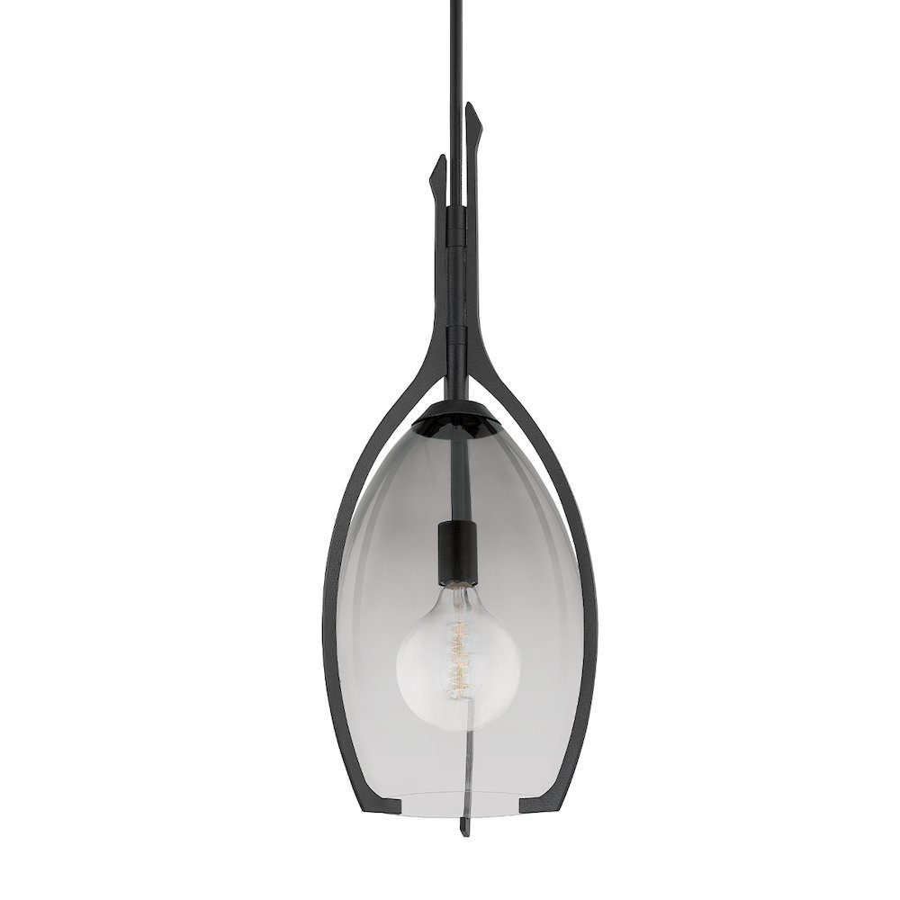 Pacifica Pendant, Forged Iron. Picture 1