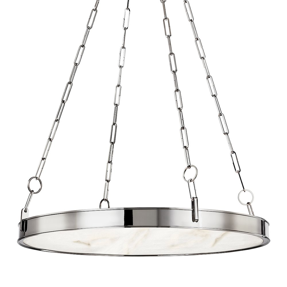 Kirby Chandelier, Polished Nickel. Picture 1