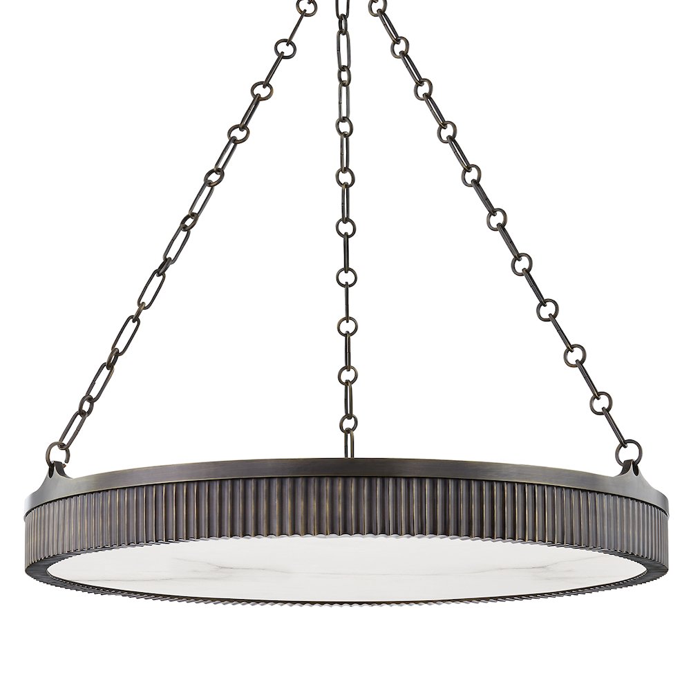 Lynden Chandelier, Distressed Bronze. Picture 1