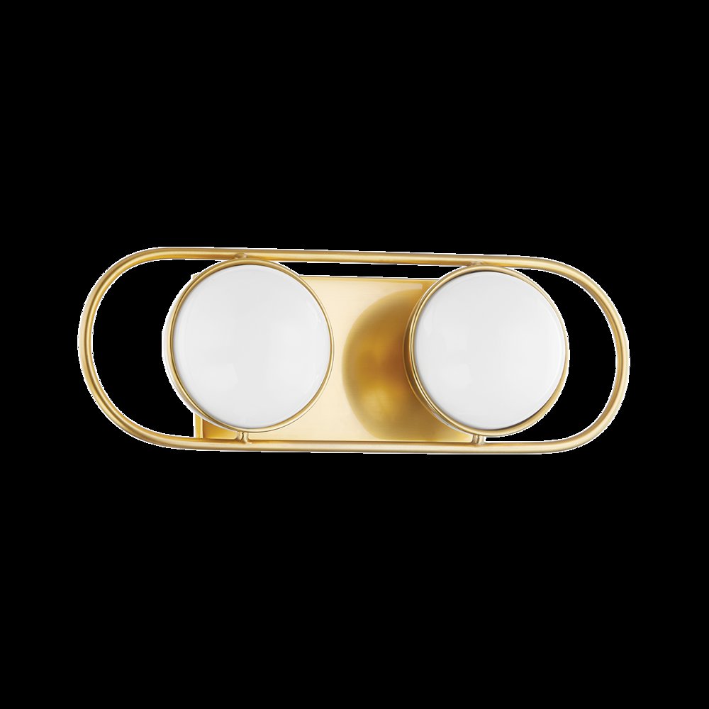 Amy Bath And Vanity, Aged Brass. Picture 1