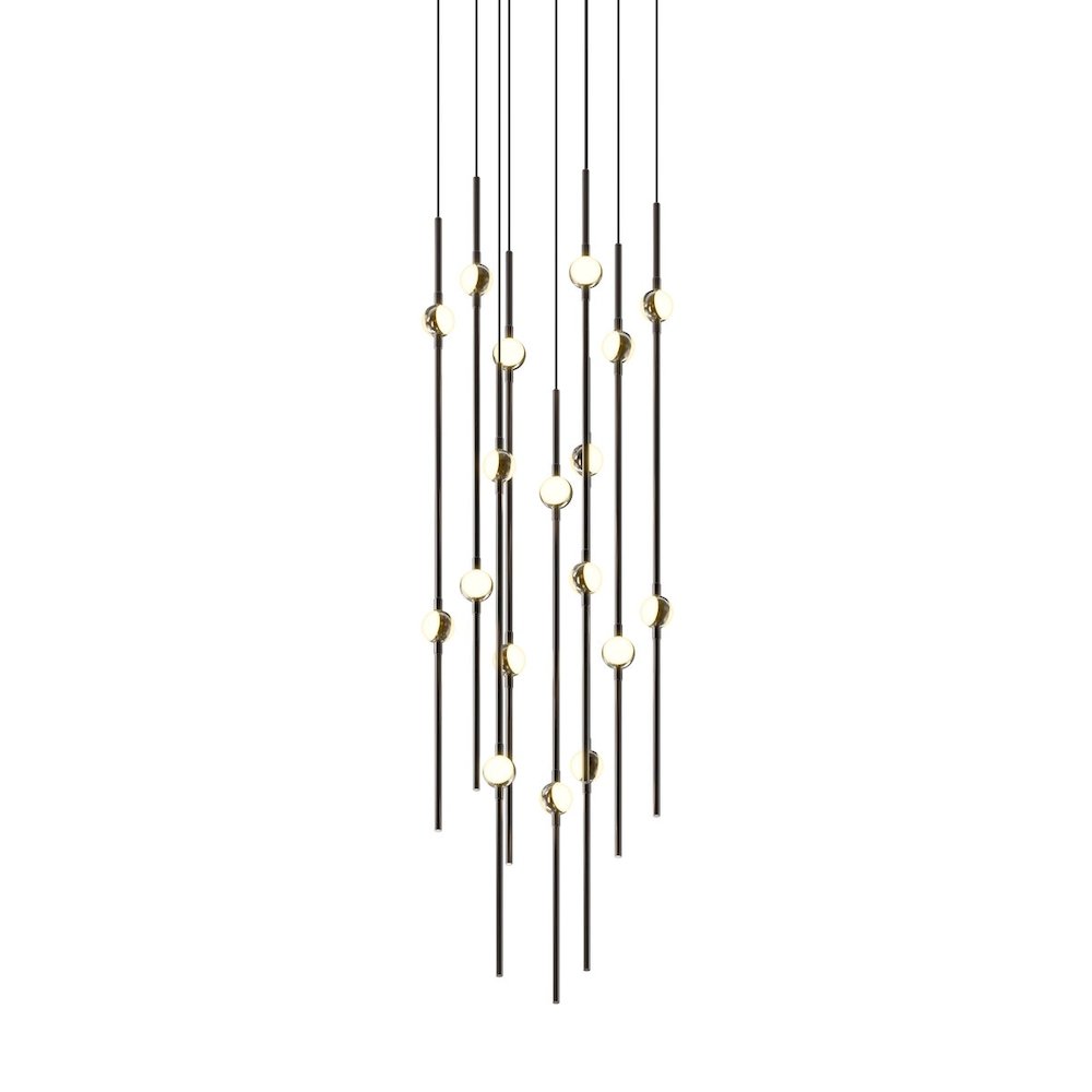 Constellation Pendant, Espresso Black. Picture 1