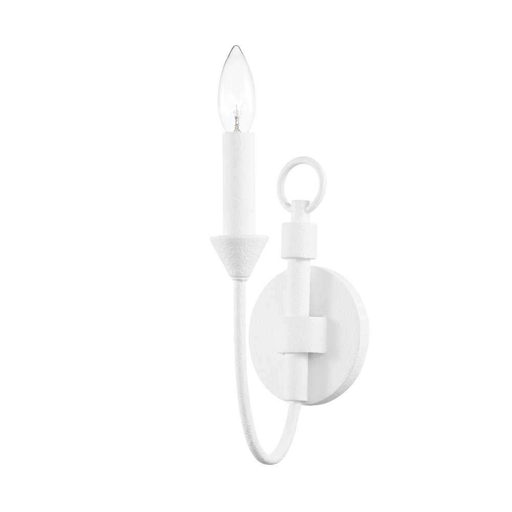Cate Wall Sconce, Gesso White. Picture 1