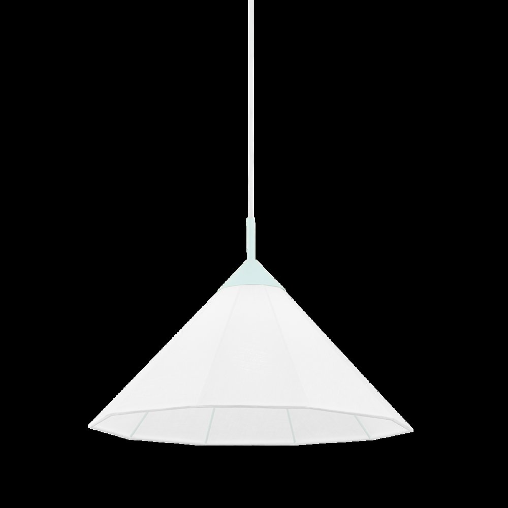 Gloria Pendant, Robins Egg Blue. Picture 1
