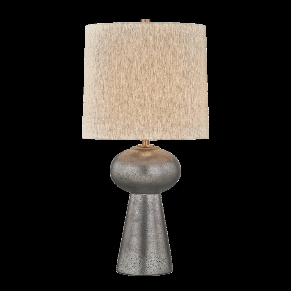 Mcalpine Table Lamp, Patina Brass. Picture 1