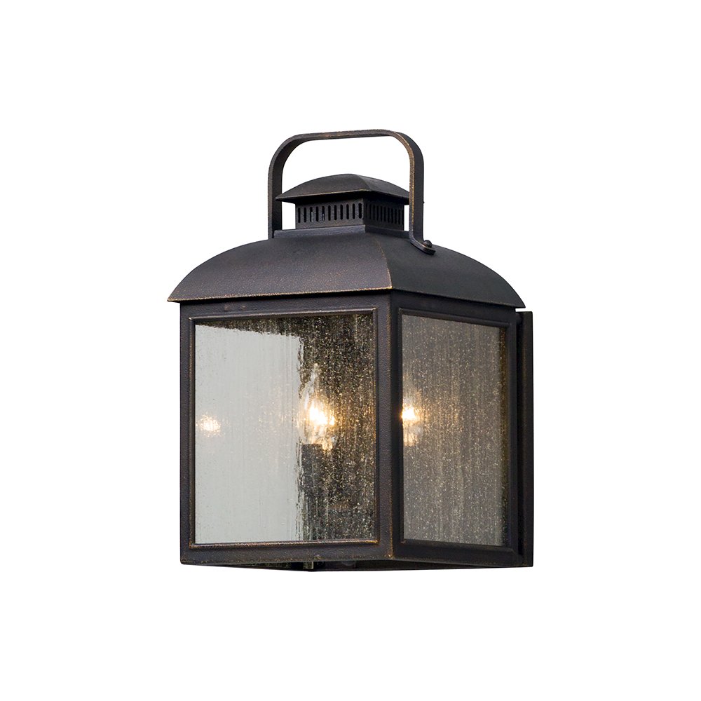 Chamberlain Exterior Wall Sconce, Vintage Bronze. Picture 1