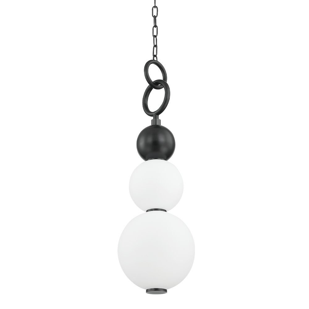 Perrin Pendant, Black Brass. Picture 1