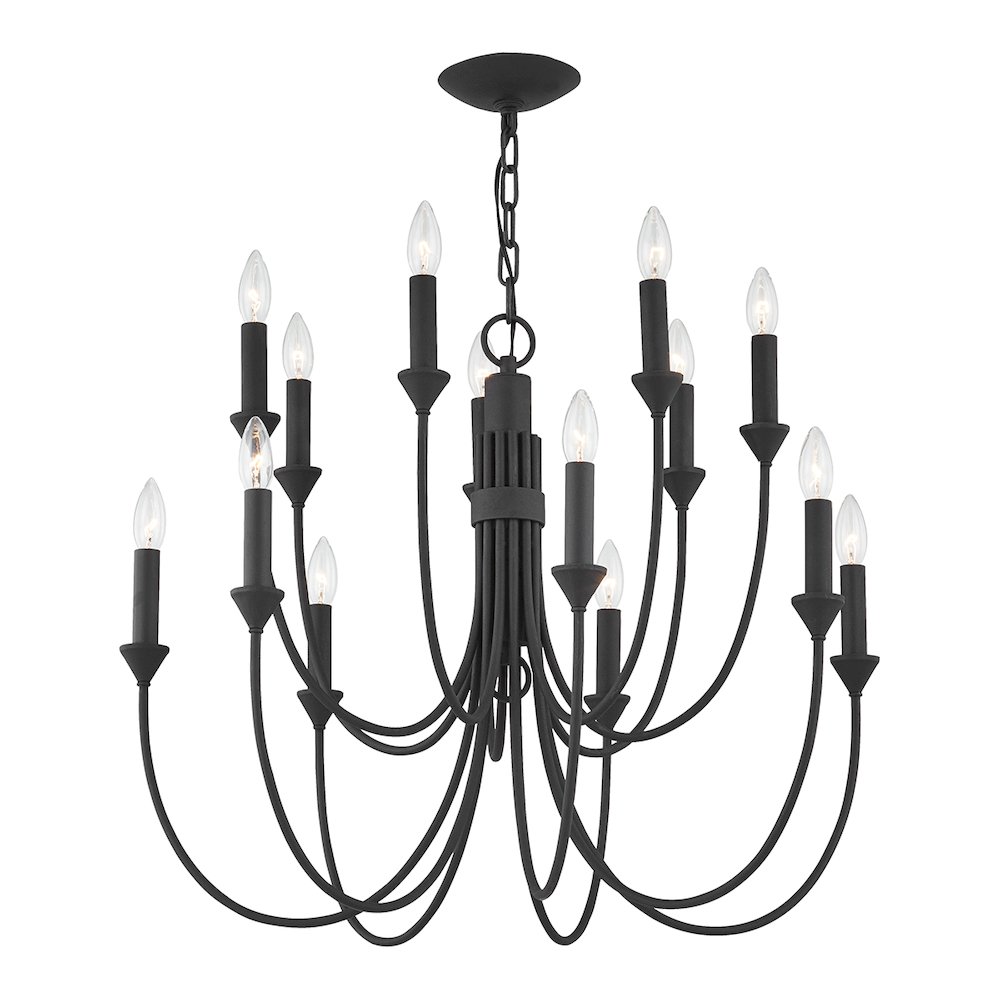 Cate Chandelier, Forged Iron. Picture 1
