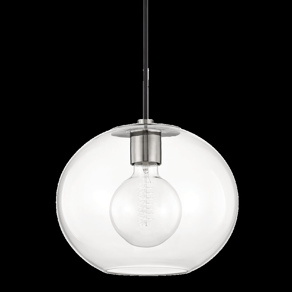 Margot Pendant, Polished Nickel. Picture 1