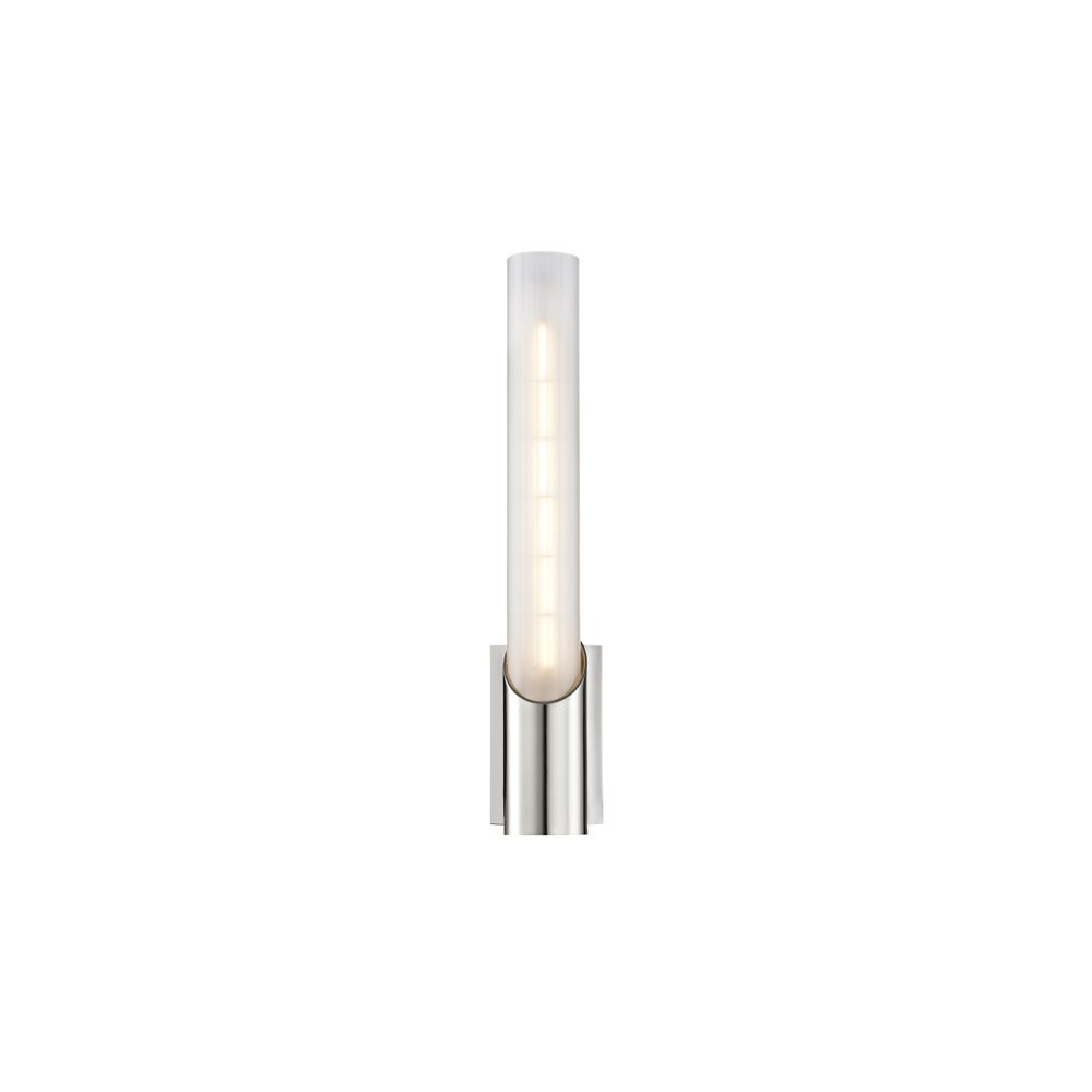 Pylon Wall Sconce, Polished Nickel. Picture 1