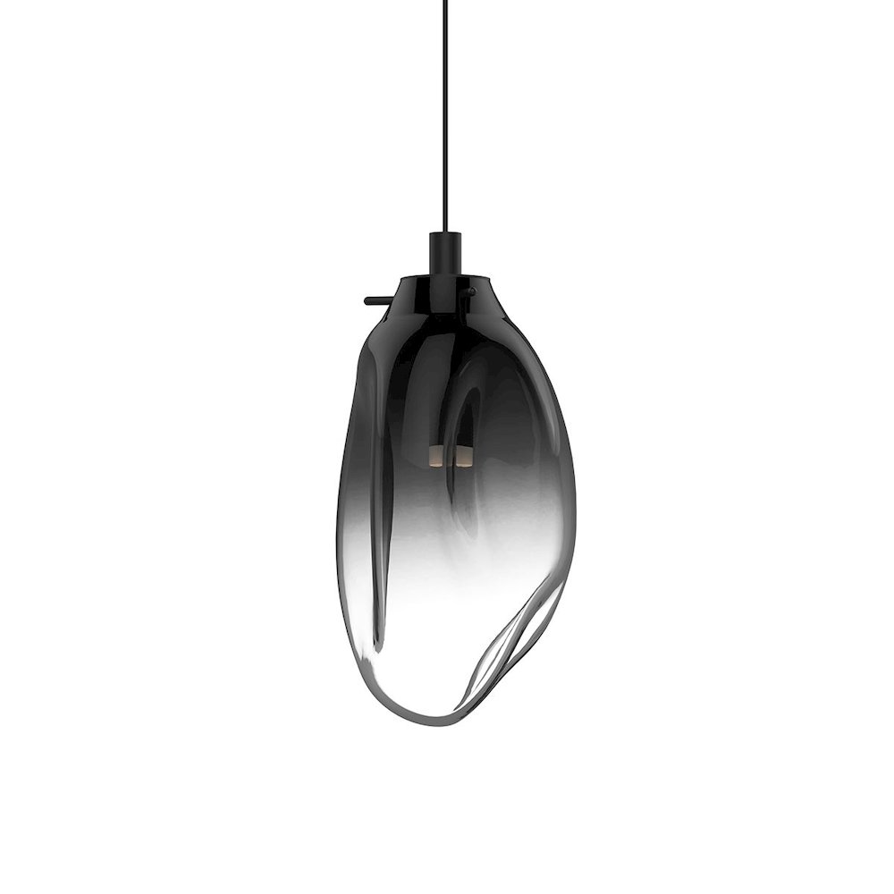 Liquid Pendant, Satin Black. Picture 1