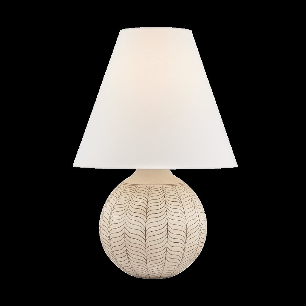 Capers Table Lamp, Aged Brass. Picture 1