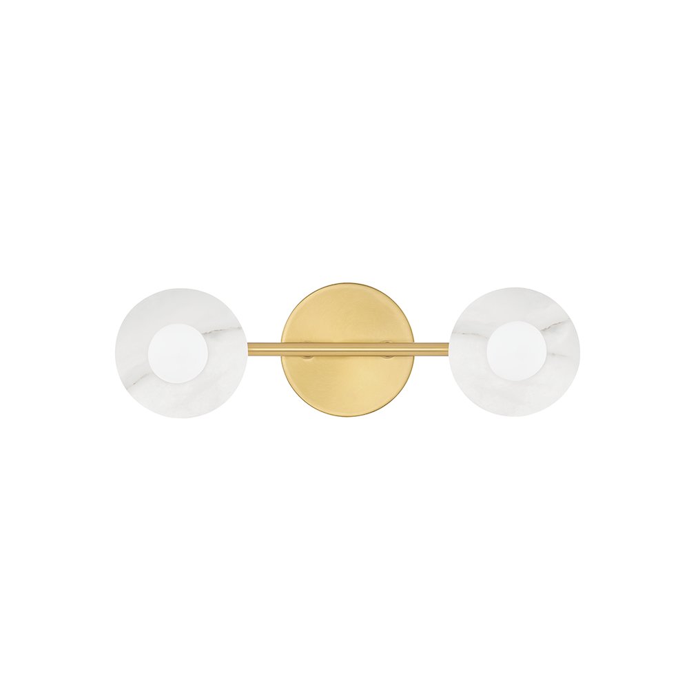 Elmont Bath And Vanity, Aged Brass. Picture 1