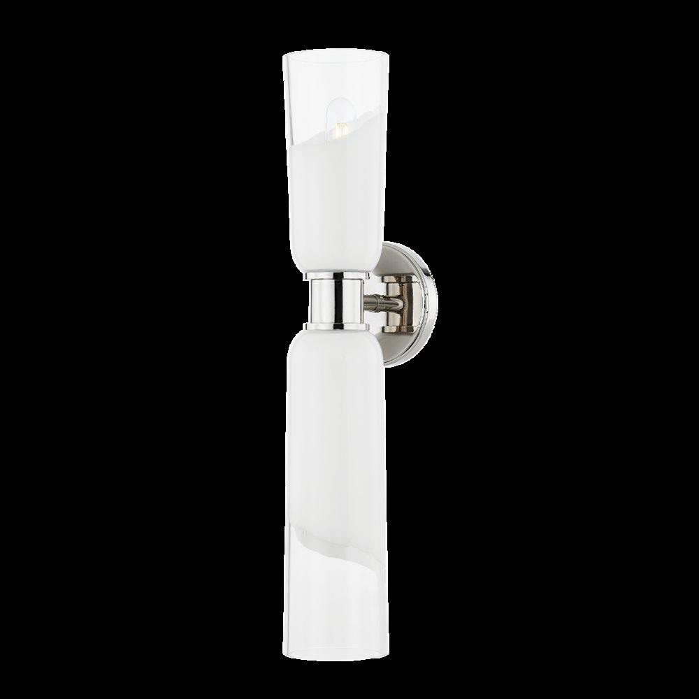 Wasson Wall Sconce, Polished Nickel. Picture 1