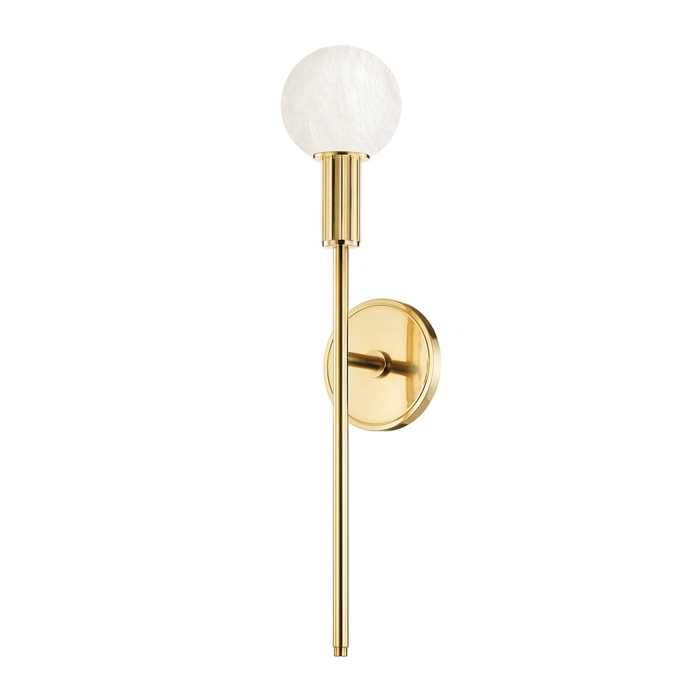 Murray Hill Wall Sconce, Aged Brass. Picture 1