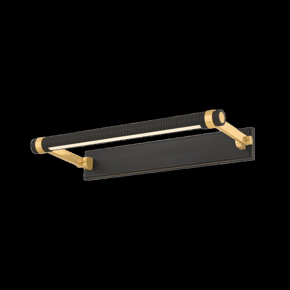 Duell Picture Light, Aged Brass. Picture 1