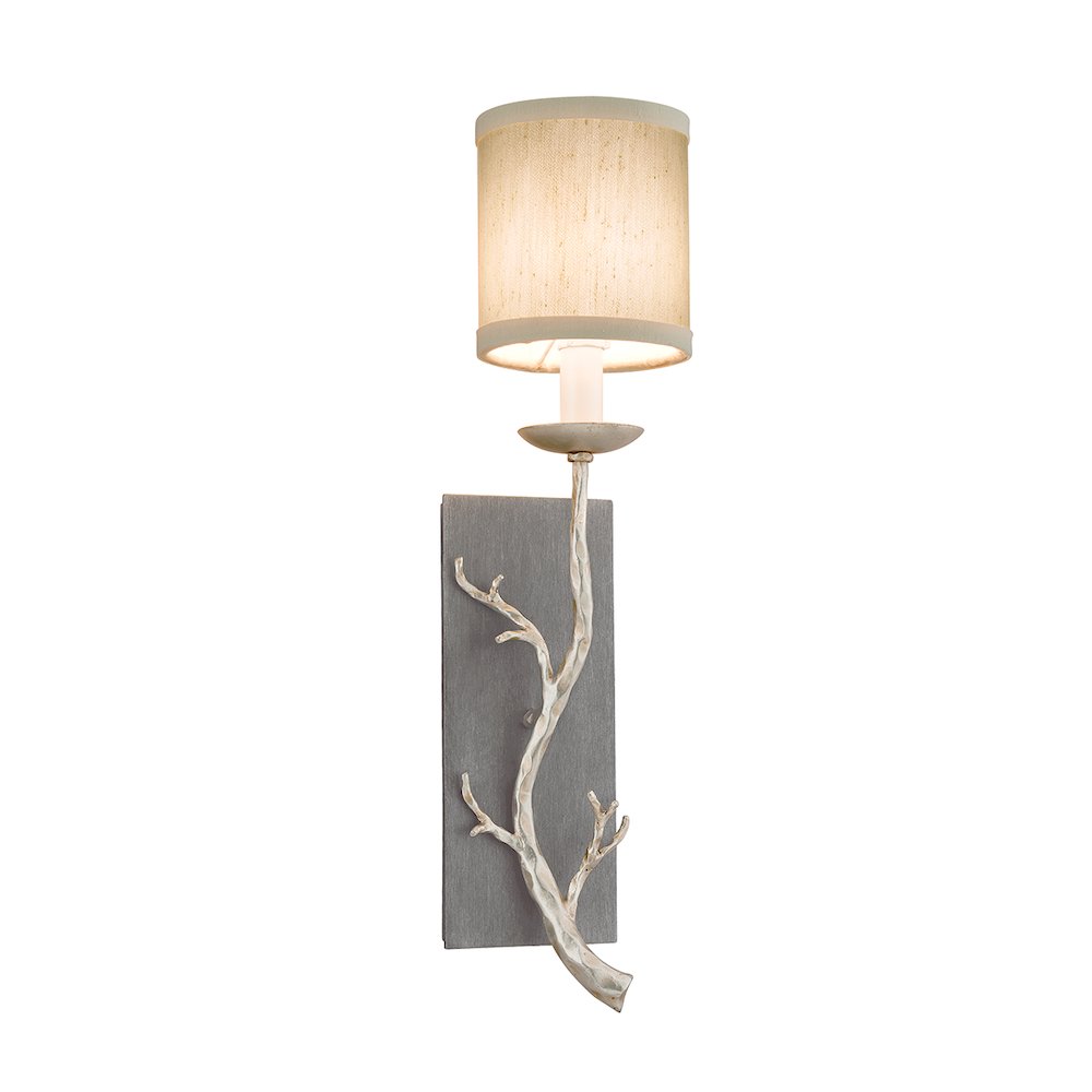 Adirondack Wall Sconce, Graphite. Picture 1
