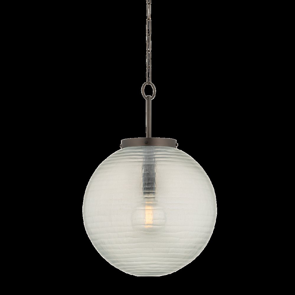 Falls Mills Pendant, Distressed Bronze. Picture 1