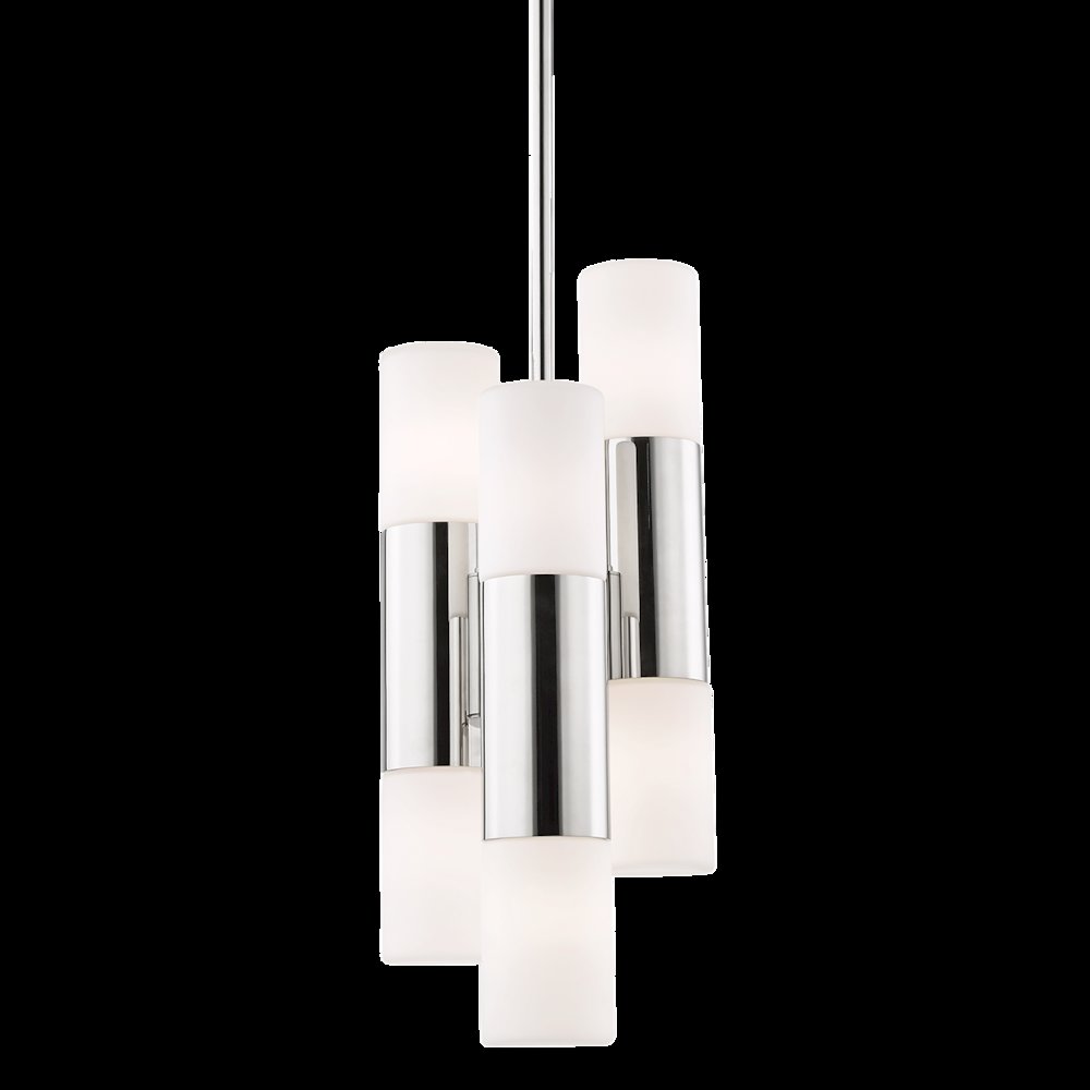 Lola Pendant, Polished Nickel. Picture 1