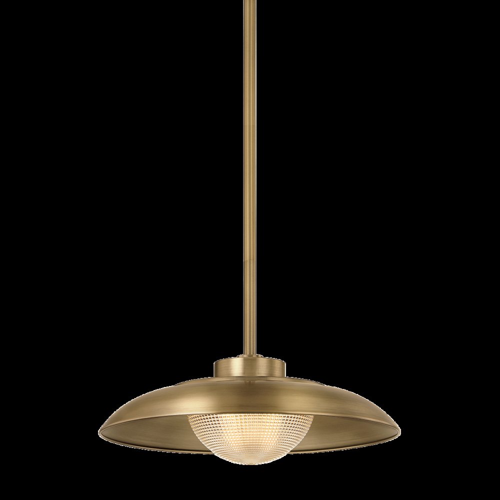 Braxton Pendant, Patina Brass. Picture 1