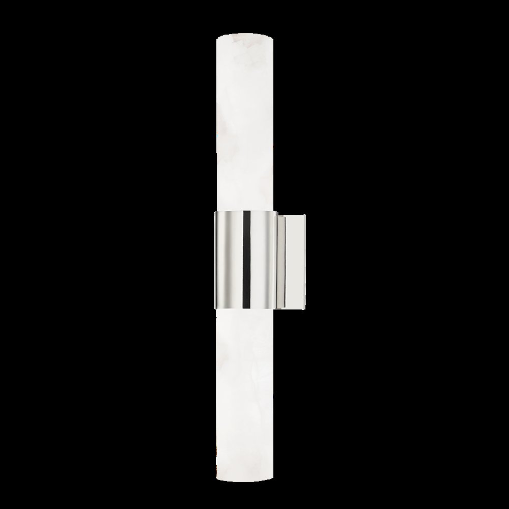 Barkley Wall Sconce, Polished Nickel. Picture 1