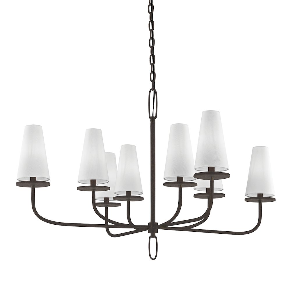 Marcel Chandelier, Textured Bronze. Picture 1