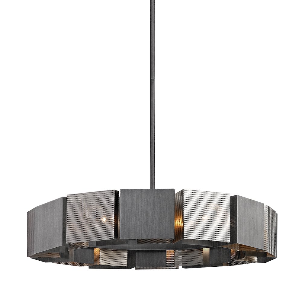 Impression Chandelier, Graphite. Picture 1