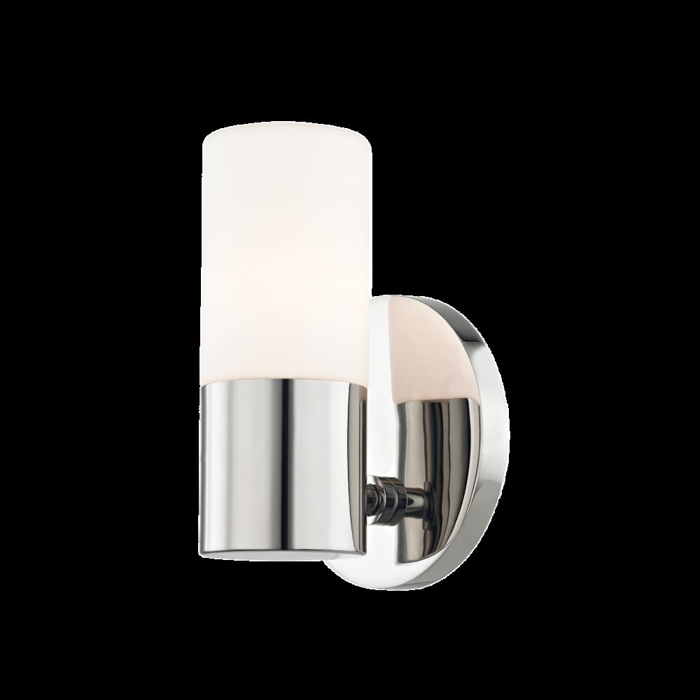 Lola Wall Sconce, Polished Nickel. Picture 1