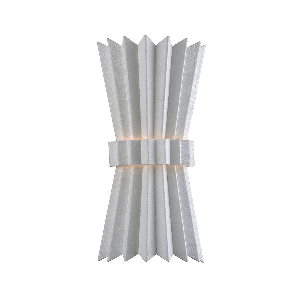 Moxy Wall Sconce, Gesso White. Picture 1