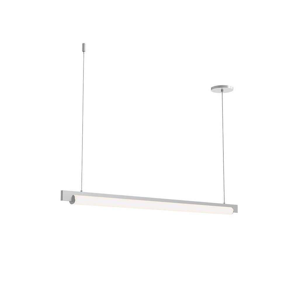 Keel Pendant, Bright Satin Aluminum. Picture 1