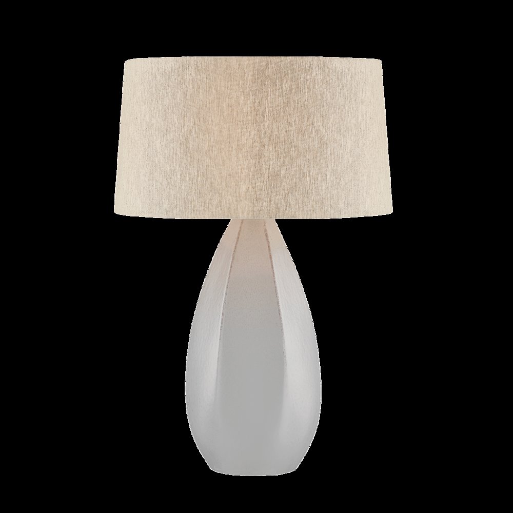 Colwyn Table Lamp, Aged Brass. Picture 1
