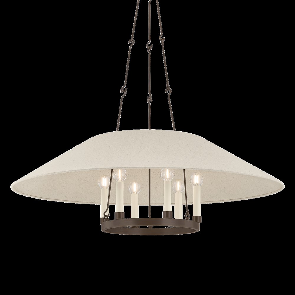 Archive Chandelier, Bronze. Picture 1