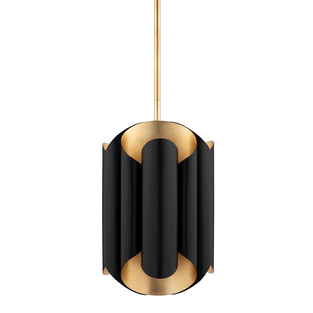 Banks Pendant, Gold Leaf. Picture 1