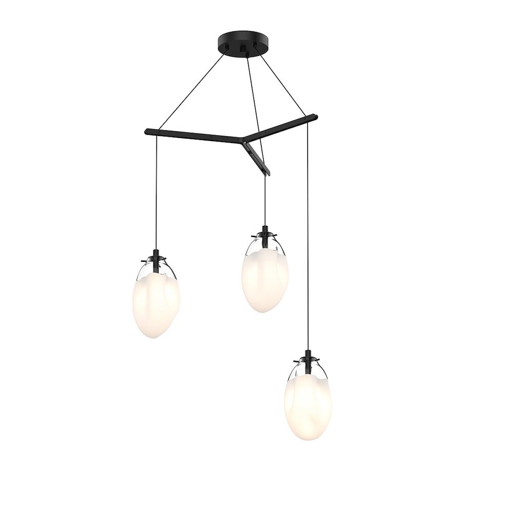 Liquid Pendant, Satin Black. Picture 1