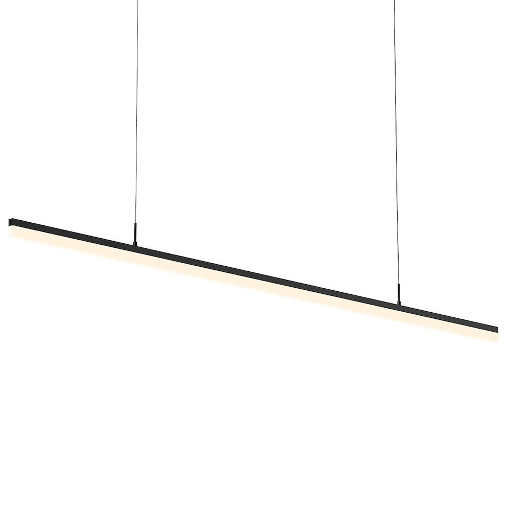 Stiletto Pendant, Satin Black. Picture 1
