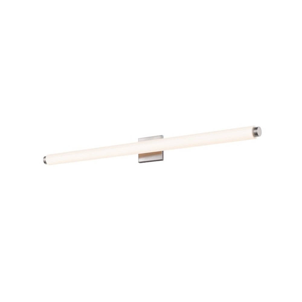 Tubo Slim LED Bath and Vanity, Satin Nickel. Picture 1